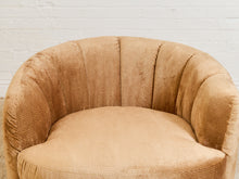 Load image into Gallery viewer, Rowan Swivel Chair in Maya Caramel Fabric