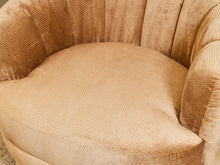 Load image into Gallery viewer, Rowan Swivel Chair in Maya Caramel Fabric