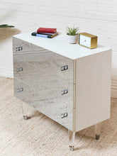 Load image into Gallery viewer, Vintage 1970’s Drawer Atomic Glass Dresser