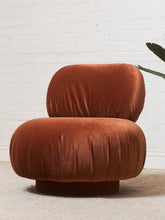 Load image into Gallery viewer, 1970’s Burnt Orange Lounge Chair
