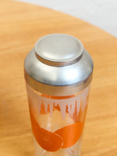 Load image into Gallery viewer, Orange Cocktail Shaker with Six Glasses
