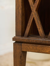 Load image into Gallery viewer, Brown Saltman Two Tier Corner Table