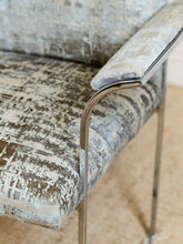 Load image into Gallery viewer, Milo Baughman Dining Chairs in Knoll Fabric set of 8