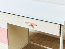 Load image into Gallery viewer, Pink Vintage Desk as Found