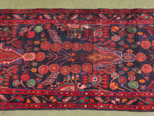Load image into Gallery viewer, Antique Vintage Afghan Runner