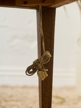 Load image into Gallery viewer, Brown Saltman Two Tier Corner Table