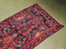Load image into Gallery viewer, Antique Vintage Afghan Runner