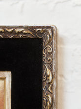 Load image into Gallery viewer, Textural Figural Relief Artwork in Gilt Frame with Velvet Mat