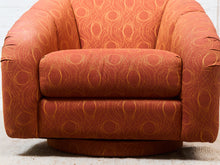 Load image into Gallery viewer, Orange Vintage Club Chair