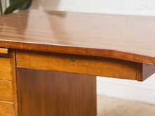 Load image into Gallery viewer, Left Facing Boomerang Wood Vintage Desk