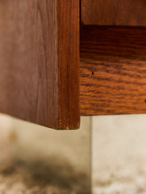 Load image into Gallery viewer, Vintage Brown Saltman Credenza with Plinth Base