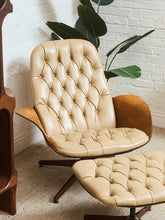 Load image into Gallery viewer, George Mulhauser Mr. Chair and Ottoman