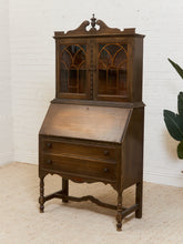 Load image into Gallery viewer, Antique Victorian Secretary, Hutch
