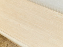 Load image into Gallery viewer, Travertine Post Modern Dining Table
