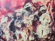 Load image into Gallery viewer, Jazz Musicians Uncle Dusty’s Band signed Lithograph