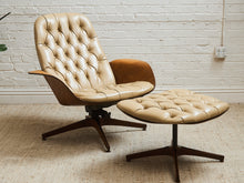 Load image into Gallery viewer, George Mulhauser Mr. Chair and Ottoman