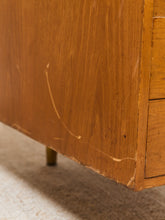 Load image into Gallery viewer, Left Facing Boomerang Wood Vintage Desk