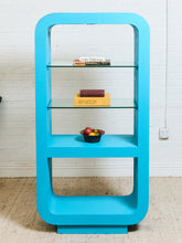 Load image into Gallery viewer, Turquoise Vintage Mod Atomic Shelf