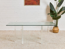 Load image into Gallery viewer, Post Modern Mid Century Lucite Coffee Table