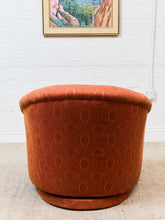 Load image into Gallery viewer, Orange Vintage Club Chair
