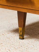 Load image into Gallery viewer, Left Facing Boomerang Wood Vintage Desk