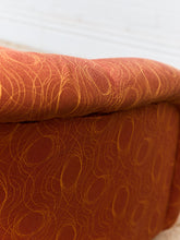 Load image into Gallery viewer, Orange Vintage Club Chair