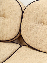 Load image into Gallery viewer, Two Tone Retro Style Loveseat Settee