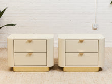 Load image into Gallery viewer, Pair of Post Modern Nightstands