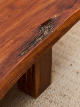 Load image into Gallery viewer, Primitive Raw Wood Live Edge Estate Coffee Table