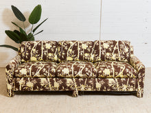 Load image into Gallery viewer, Wild Flower 1970’s Vintage Sofa