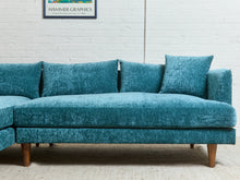 Load image into Gallery viewer, Rowan Sofa in Peacock