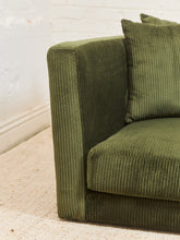 Load image into Gallery viewer, Low Profile Corduroy Lounging Sofa