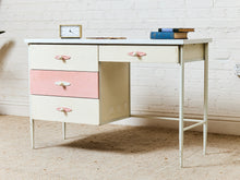 Load image into Gallery viewer, Pink Vintage Desk as Found