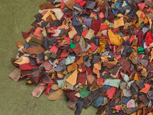 Load image into Gallery viewer, Vintage leather Rug