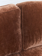 Load image into Gallery viewer, Diana Loveseat and Ottoman in Amici Tobacco