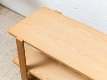 Load image into Gallery viewer, Blonde Wood 2 Tier Coffee Table