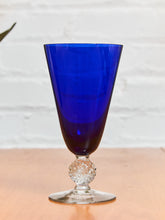 Load image into Gallery viewer, Vintage 1930s Morgantown Ritz Blue Tumblers