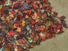 Load image into Gallery viewer, Vintage leather Rug