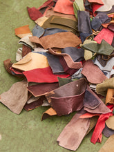 Load image into Gallery viewer, Vintage leather Rug