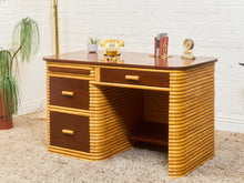 Load image into Gallery viewer, Art Deco Bamboo Desk
