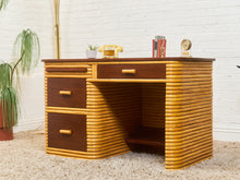 Load image into Gallery viewer, Art Deco Bamboo Desk