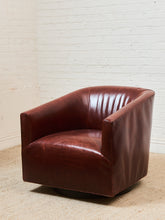 Load image into Gallery viewer, Leather Restoration Hardware Club Chair