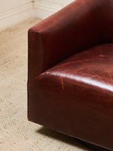 Load image into Gallery viewer, Leather Restoration Hardware Club Chair