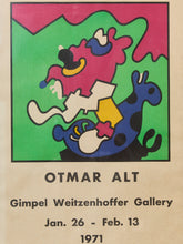 Load image into Gallery viewer, Otmar Alt Gallery Exhibition Poster from 1971