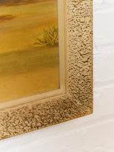 Load image into Gallery viewer, Antique Landscape Signed Oil Painting