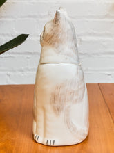 Load image into Gallery viewer, American Pottery Hand-painted Cat Cookie Jar