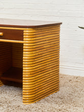 Load image into Gallery viewer, Art Deco Bamboo Desk