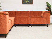 Load image into Gallery viewer, 5 Piece Chelsea Sectional in Lovely Russet