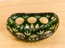 Load image into Gallery viewer, Vintage Nactmann Bleikristall Emerald Cut to Clear Crystal Candy Dish