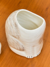 Load image into Gallery viewer, American Pottery Hand-painted Cat Cookie Jar